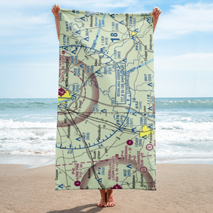 Plane-O-Field Airport (2KY3) VFR Sectional Towel