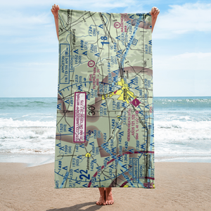 Planevue Airport (OH99) VFR Sectional Towel