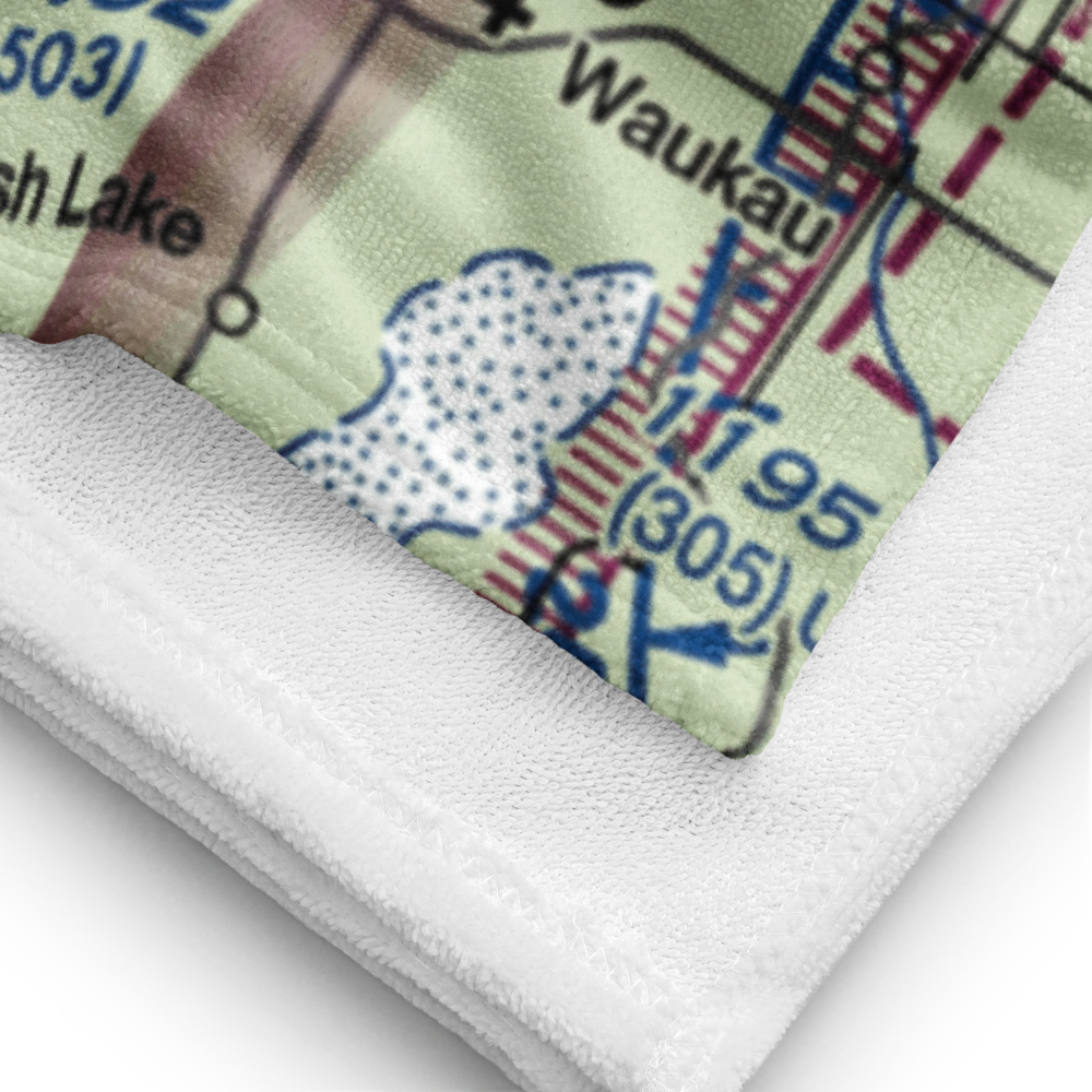 Plantation Pine Airport (3WI8) VFR Sectional Towel 