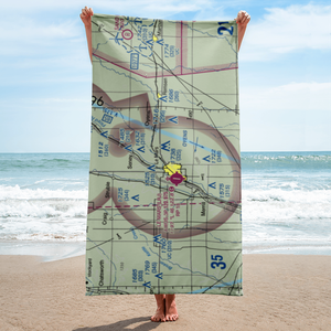 Plueger Airfield (12IA) VFR Sectional Towel