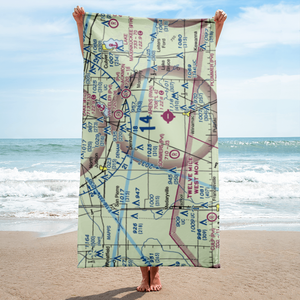 Podell Airport (IN76) VFR Sectional Towel