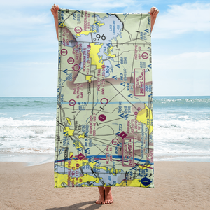 Poetry Flying Ranch Airport (T48) VFR Sectional Towel