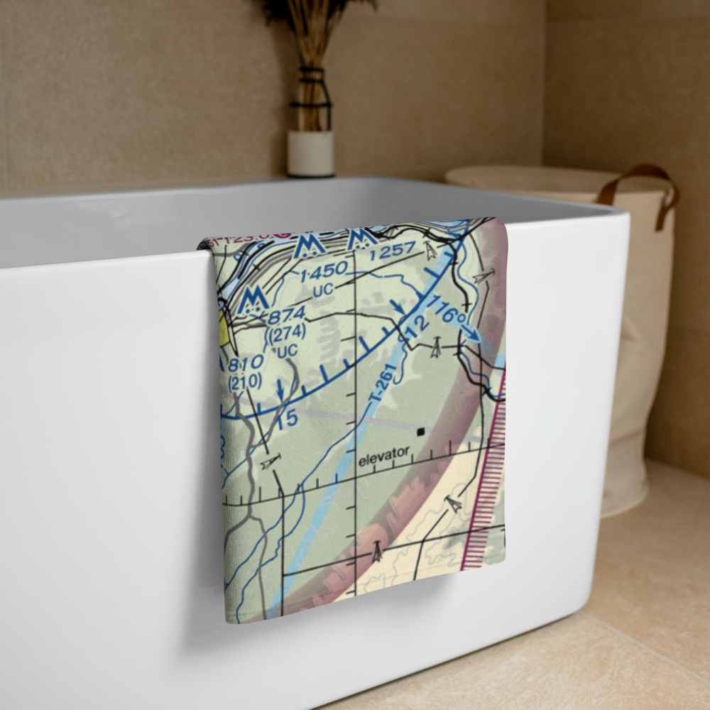 Pointers Airport (6OR1) VFR Sectional Towel 