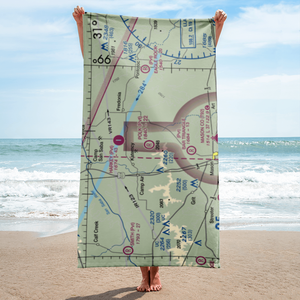 Polk Ranch Airport (XS08) VFR Sectional Towel