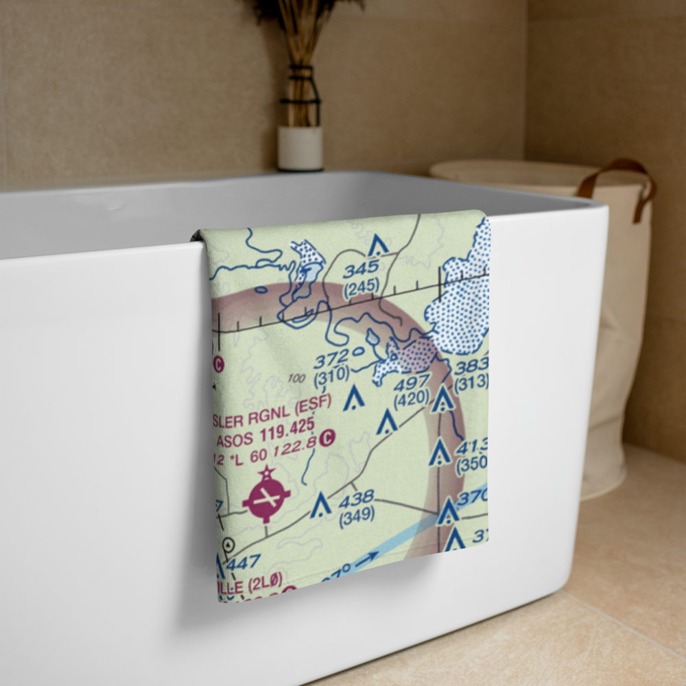 Pollock Municipal Airport (L66) VFR Sectional Towel 