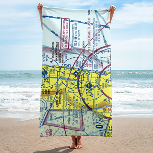 Pompano Beach Airpark (PMP) VFR Sectional Towel