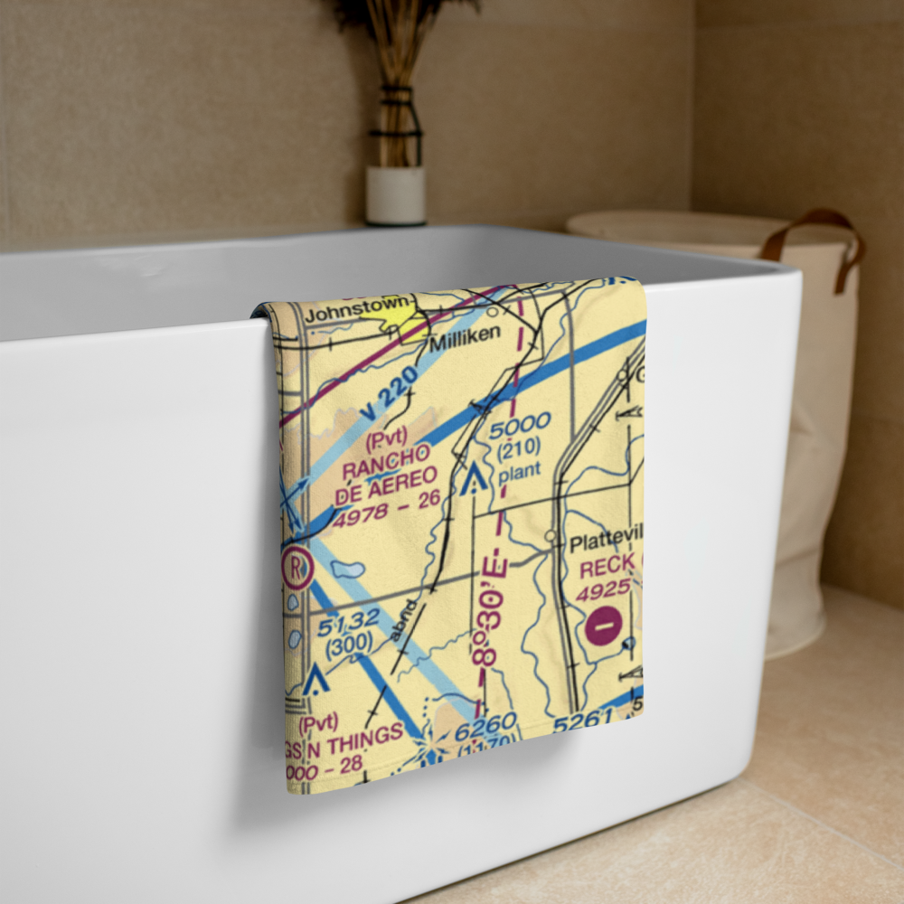 Pond's Field (CD39) VFR Sectional Towel 