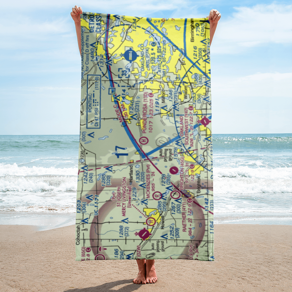 Ponderosa Heliport (13D) VFR Sectional Towel 