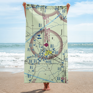 Poplar Bluff Municipal Airport (POF) VFR Sectional Towel