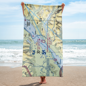 Port Alsworth Airport (TPO) VFR Sectional Towel