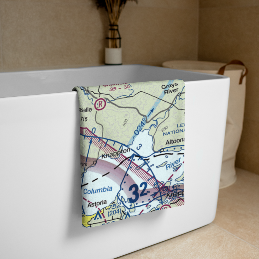 Port of Ilwaco Airport (7W1) VFR Sectional Towel 