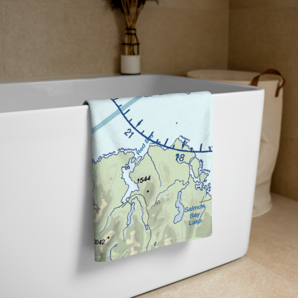 Port Protection Seaplane Base (19P) VFR Sectional Towel 