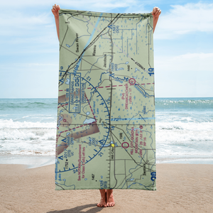 Porter Airport (8MN8) VFR Sectional Towel