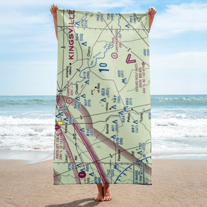 Porter Ranch Airport (87TX) VFR Sectional Towel