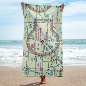 Portland Municipal Airport (PLD) VFR Sectional Towel