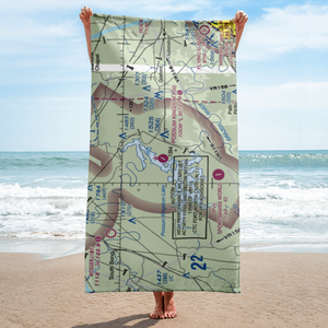 Possum Kingdom Airport (F35) VFR Sectional Towel