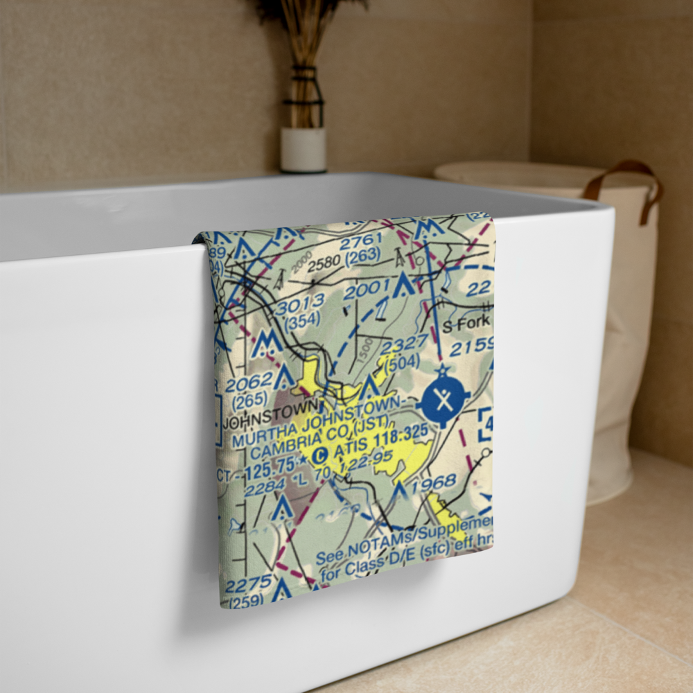 Powell Kaiser Airport (01PA) VFR Sectional Towel 