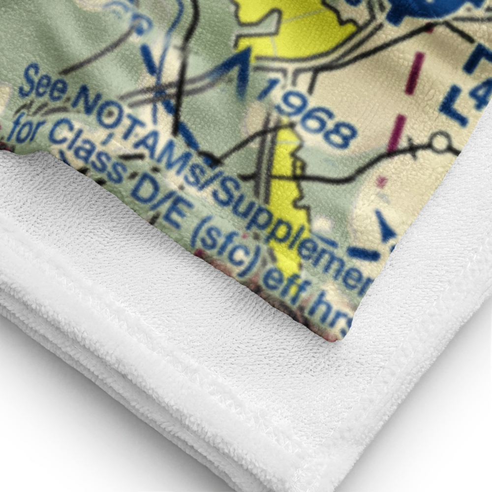 Powell Kaiser Airport (01PA) VFR Sectional Towel 