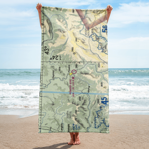 Powers Airport (6S6) VFR Sectional Towel