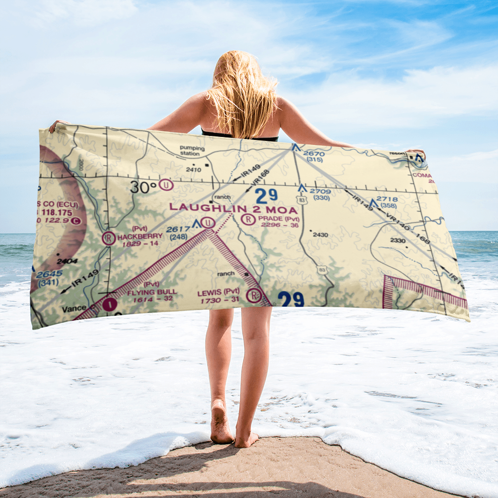 Prade Ranch Airport (57TE) VFR Sectional Towel 