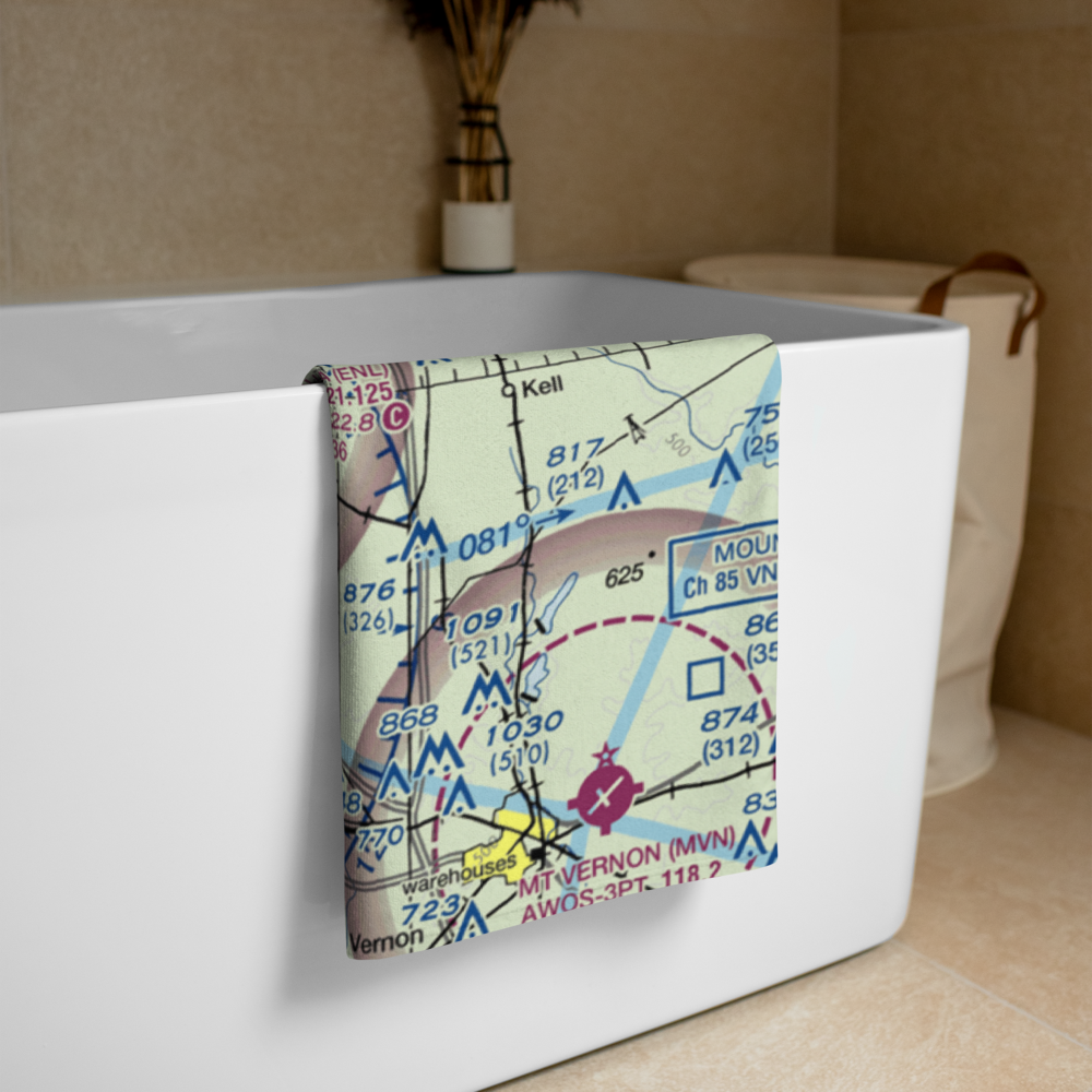 Prairie Airport (83IS) VFR Sectional Towel 