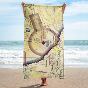 Presidio Lely International Airport (PRS) VFR Sectional Towel