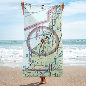 Presque Isle County Airport (PZQ) VFR Sectional Towel