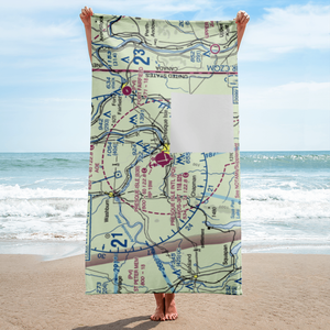 Presque Isle International Airport (PQI) VFR Sectional Towel