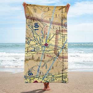 Preston Airport (U10) VFR Sectional Towel