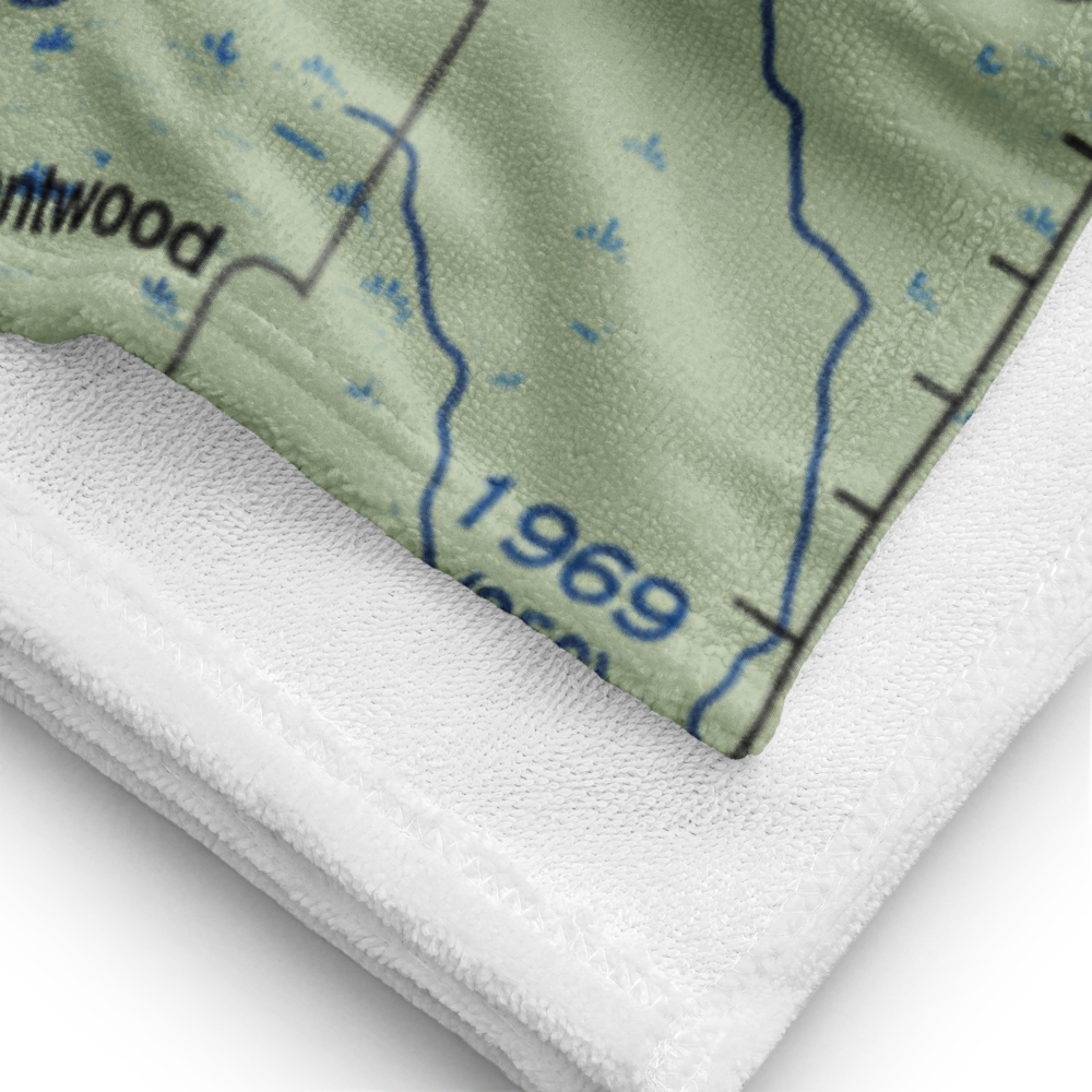 Price County Airport (PBH) VFR Sectional Towel 