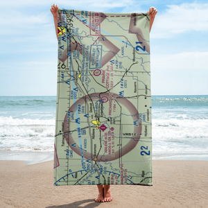 Prichard Airstrip (1KS4) VFR Sectional Towel