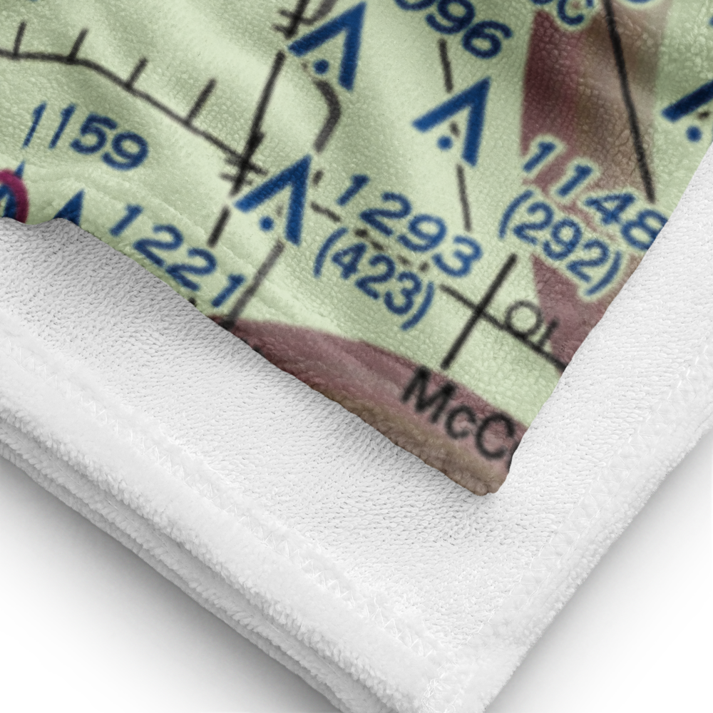 Priebe Airport (7D5) VFR Sectional Towel 