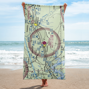 Princeton Caldwell County Airport (2M0) VFR Sectional Towel