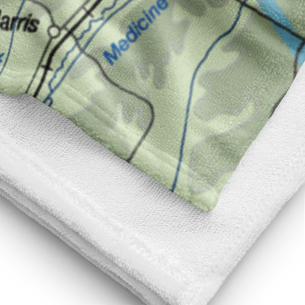 Princeton-Kauffman Memorial Airport (7MO) VFR Sectional Towel 