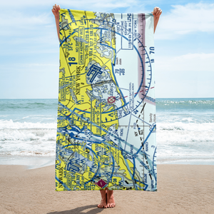 Private Sealanes-Jamaica Bay Seaplane Base (NK30) VFR Sectional Towel