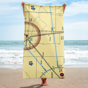 Pronger Bros Ranch Airport (3E7) VFR Sectional Towel