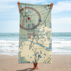 Pruetz Municipal Airport (5K9) VFR Sectional Towel