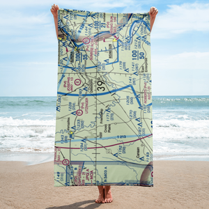 Pruss Airport (17IN) VFR Sectional Towel