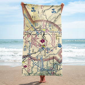 Pullman Moscow Regional Airport (PUW) VFR Sectional Towel