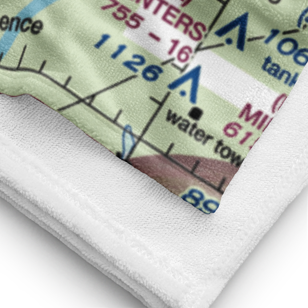 Putnam County Airport (GPC) VFR Sectional Towel 