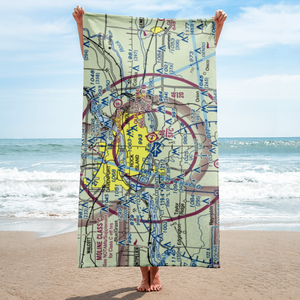 Quad-City Seaplane Base (I04) VFR Sectional Towel