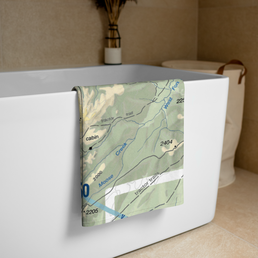 Quail Creek Airport (20K) VFR Sectional Towel 