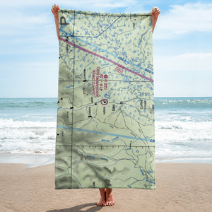 Quartz Creek /Kougarok/ Airport (5QC) VFR Sectional Towel