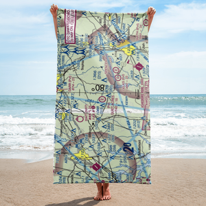 Quiet Acres Airport (NC31) VFR Sectional Towel