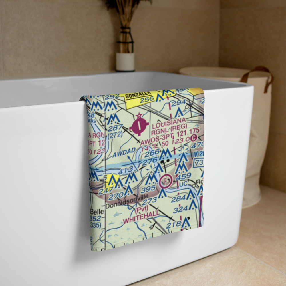 R T Leblanc Airport (51LA) VFR Sectional Towel 