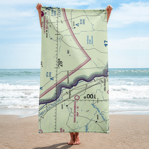 Rachal Airport (8XS2) VFR Sectional Towel