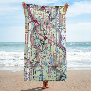 Rainbow Heights Estates Airstrip (6AK7) VFR Sectional Towel