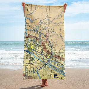 Rainbow Ranch Airport (ID87) VFR Sectional Towel