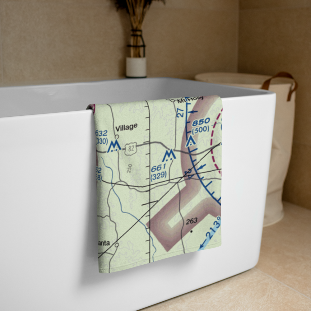 Ralph C Weiser Field (AGO) VFR Sectional Towel 