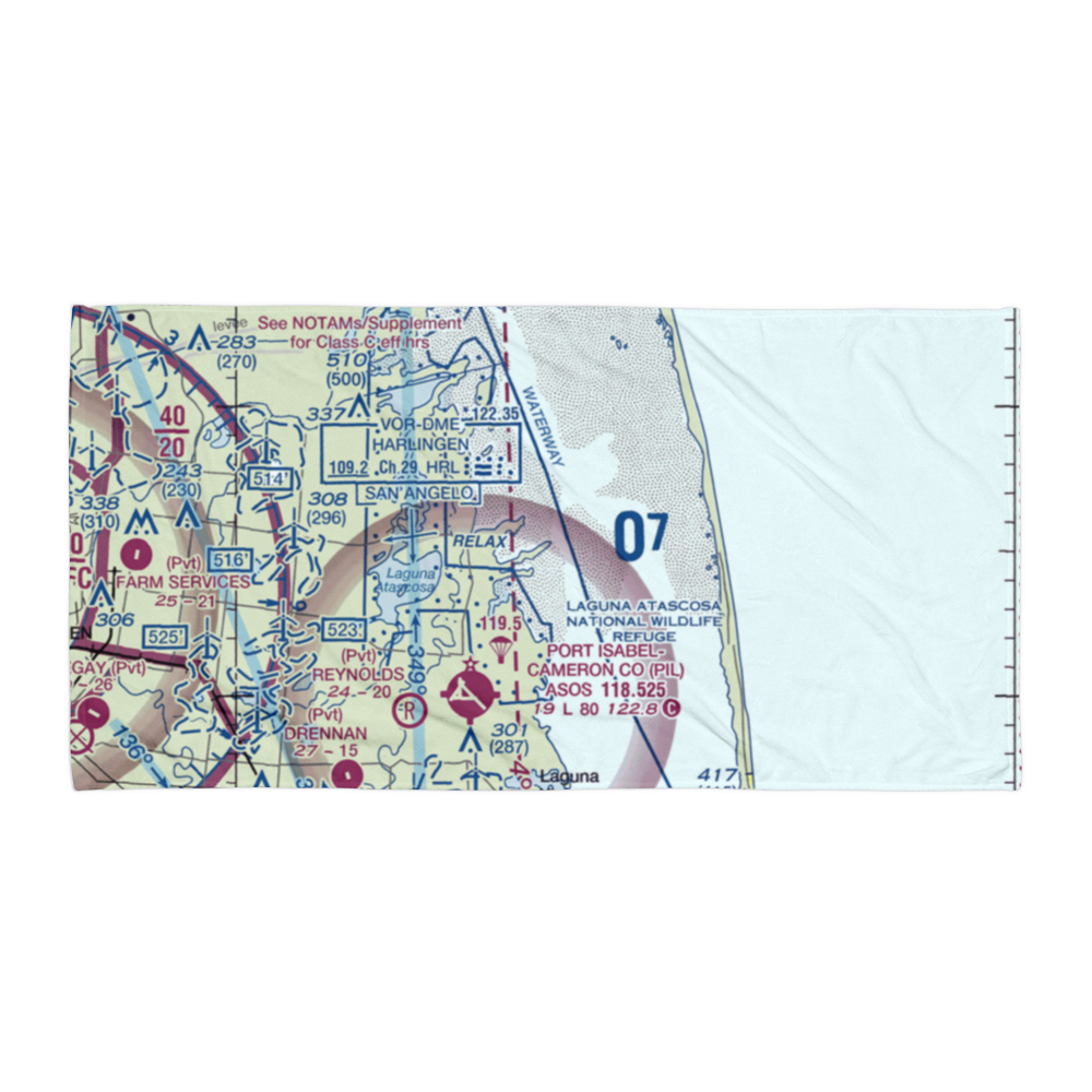 Rancho Buena Vista Airport (TS94) VFR Sectional Towel 